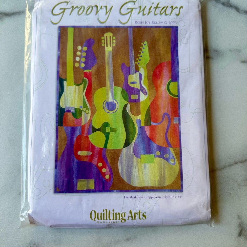 “Groovy Guitars” Quilt Pattern (2003)
